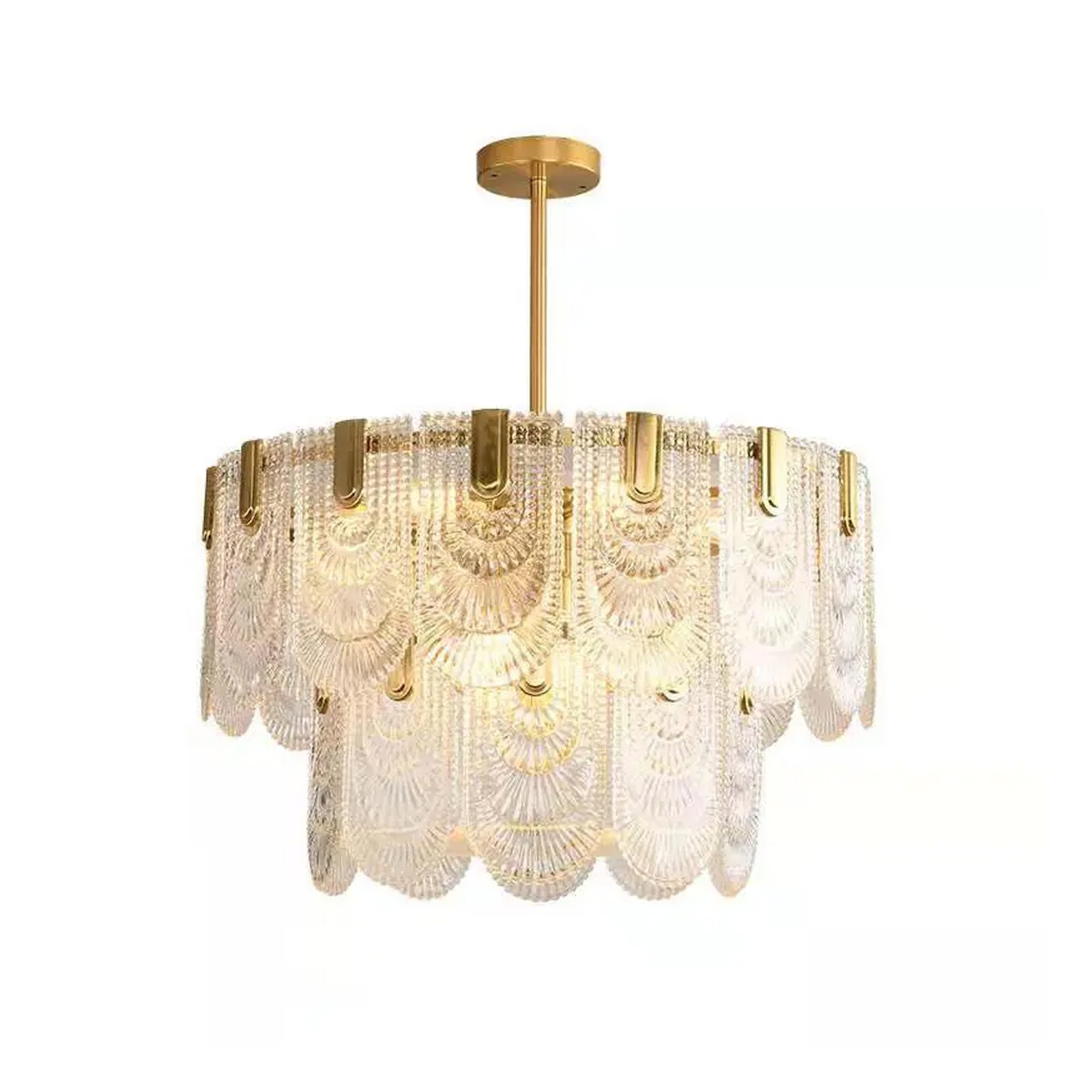 Nordic Crystal Chandelier Oval